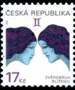 Repubblica Ceca 1998 - serie Segni zodiacali: 17 k