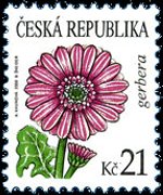 Repubblica Ceca 2002 - serie Fiori: 21 k