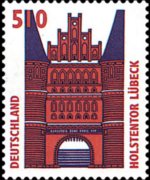 Germany 1987 - set Tourist sights: 510 p