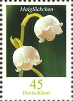 Germany 2005 - set Flowers: 0,45 €