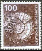 Germania 1975 - serie Industria e tecnica: 100 p