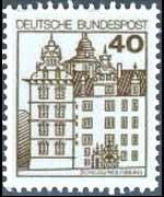 Germania 1977 - serie Castelli e fortezze: 40 p