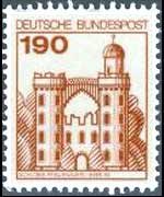 Germania 1977 - serie Castelli e fortezze: 190 p