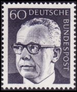 Germany 1970 - set President Heinemann: 60 pf