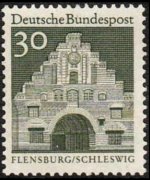 Germania 1966 - serie Edifici storici: 30 pf