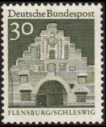 Germany 1966 - set Historical buildings: 30 pf