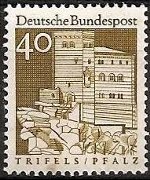 Germania 1966 - serie Edifici storici: 40 pf