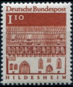Germania 1966 - serie Edifici storici: 1,10 Dm