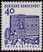 Germany 1964 - set Historical buildings: 40 pf