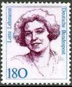 Germany 1986 - set Famous German Women: 180 p