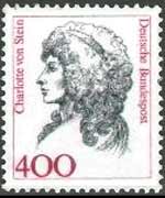 Germania 1986 - serie Donne celebri: 400 p