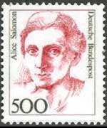 Germany 1986 - set Famous German Women: 500 p