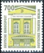 Germania 1987 - serie Monumenti celebri: 700 p