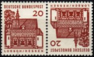 Germania 1964 - serie Edifici storici: 20 pf