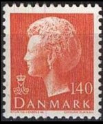 Danimarca 1974 - serie Regina Margareta: 140 ø
