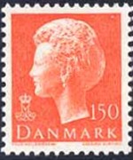 Danimarca 1974 - serie Regina Margareta: 150 ø