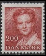 Denmark 1982 - set Queen Margrethe: 2,00 kr