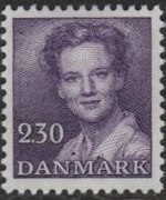 Danimarca 1982 - serie Regina Margareta: 2,30 kr