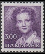 Danimarca 1982 - serie Regina Margareta: 3,00 kr