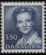 Danimarca 1982 - serie Regina Margareta: 3,50 kr