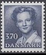 Danimarca 1982 - serie Regina Margareta: 3,70 kr