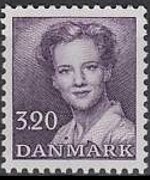 Danimarca 1982 - serie Regina Margareta: 3,20 kr