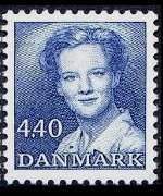 Danimarca 1982 - serie Regina Margareta: 4,40 kr