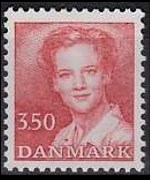 Danimarca 1982 - serie Regina Margareta: 3,50 kr