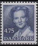 Danimarca 1982 - serie Regina Margareta: 4,75 kr