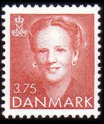 Danimarca 1990 - serie Regina Margareta: 3,75 kr