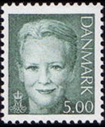 Danimarca 2000 - serie Regina Margareta: 5,00 kr