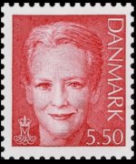 Danimarca 2000 - serie Regina Margareta: 5,50 kr