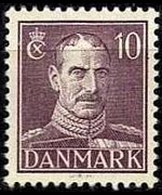 Danimarca 1942 - serie Re Cristiano X: 10 ø