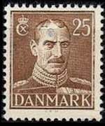 Danimarca 1942 - serie Re Cristiano X: 25 ø