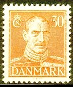 Danimarca 1942 - serie Re Cristiano X: 30 ø