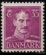 Danimarca 1942 - serie Re Cristiano X: 35 ø