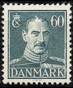 Denmark 1942 - set King Christian X: 60 ø