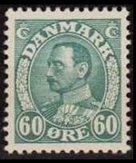 Danimarca 1934 - serie Re Cristiano X: 60 ø