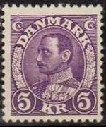 Denmark 1934 - set King Christian X: 5 kr