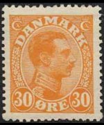 Denmark 1913 - set King Christian X: 30 ø