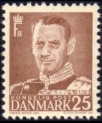 Denmark 1948 - set King Frederik iX: 25 ø