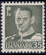 Danimarca 1948 - serie Re Federico IX: 35 ø