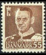 Danimarca 1948 - serie Re Federico IX: 55 ø
