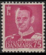 Danimarca 1948 - serie Re Federico IX: 75 ø