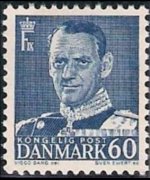 Danimarca 1948 - serie Re Federico IX: 60 ø