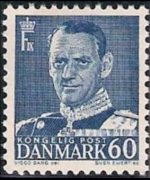 Denmark 1948 - set King Frederik iX: 60 ø