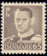 Danimarca 1948 - serie Re Federico IX: 65 ø