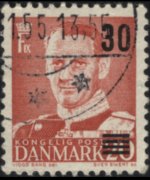 Denmark 1948 - set King Frederik iX: 30 ø su 20 ø