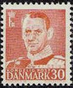Danimarca 1948 - serie Re Federico IX: 30 ø