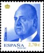 Spagna 2007 - serie Effigie di J. Carlos I: 2,70 €